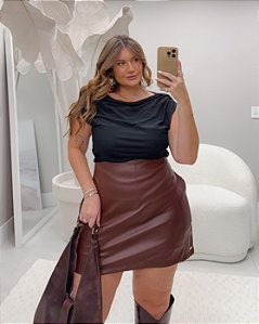 Blusa MM Tule Preta Quality Moda Plus Size rml Outono loja