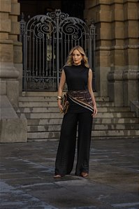 Conjunto Malha Tricot Preto Quality Moda Plus Size dub outono loja