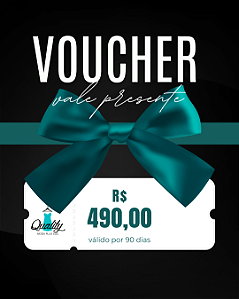 Voucher Vale Presente R$ 490,00