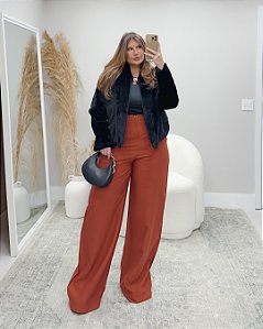 Calça Alfaiataria Terracota Quality Moda Plus Size rml Outono Preview aura