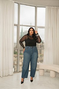 Calça Carpinteiro Jeans Blue Quality Moda Plus Size dvs Outono Preview town