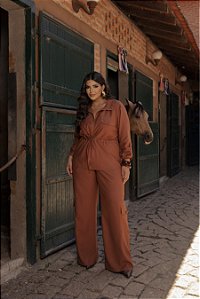 Conjunto Parka com Calça Cargo Jatobá Quality Moda Plus Size dvs Outono Preview Equi dvs