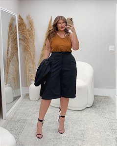 Bermuda Jords Preta Quality Moda Plus Size dub Outono Soul Preview