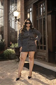 Parka Black Preto Quality Moda Plus Size dvs Outono Preview Equi dvs