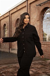 Camisa Jeans Black Quality Moda Plus Size Preview dvs