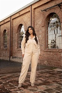 Conjunto Casaqueto e Calça Cargo Natural Quality Moda Plus Size Preview dvs