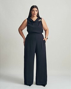 Macacão Plus Size Moulage Preto Quality Moda Plus Size Brit Preview qbl