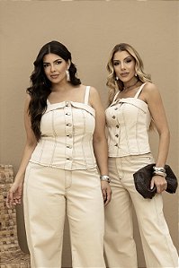 Top Alça Regulável com Pesponto Quality Moda Plus Size Preview dvs