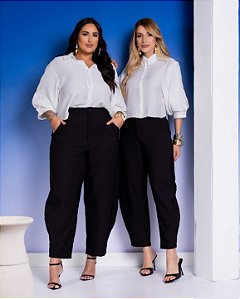 Calça Barrel Plus Size Quality Moda Plus Size Dub Preview