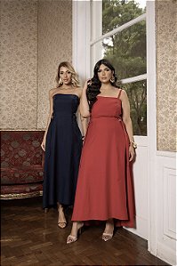 Vestido Tomara Que Caia com Fivela na Cintura Quality Moda Plus Size dvs Preview