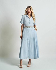 Vestido Midi Cotton Chemise Fresco Quality Moda Plus Size Preview qbl