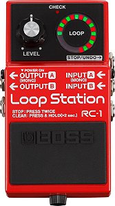 Pedal Boss compacto Loop Station  Rc-1