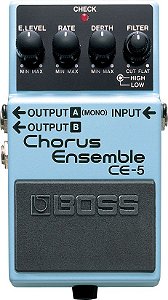 Pedal Boss compacto Chorus Ensemble CE-5