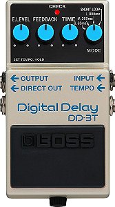 Pedal Boss compacto Digital Delay  Dd-3t
