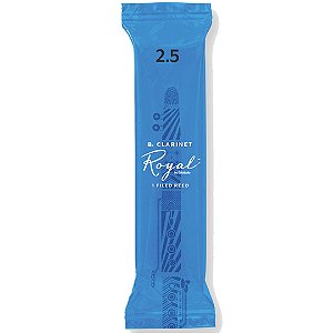 Palheta D'addario Woodwinds Royal para Clarinete 2.5 RCB0125