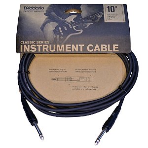 Cabo Para Intrumentos 3,05m P10 D'Addario Classic Series PW-CGT-10