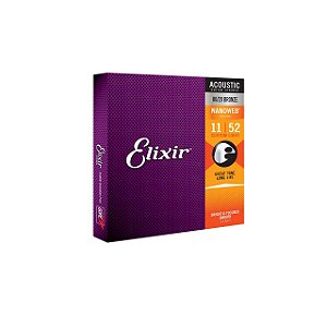 Encordoamento para Violão Aço Custom Light Elixir 011 11027