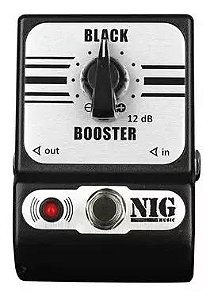 Pedal Nig Para Guitarra Black Booster