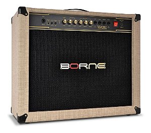 Amplificador Cubo para Guitarra Vorax 2100 100W Creme Borne