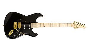 Guitarra Seizi Vintage Budokan Hss  Black Gold
