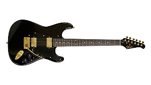 Guitarra Seizi Vintage Ronin Hh Black Gold