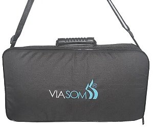 Capa Viasom Microfone Luxo Premium Preta C144l