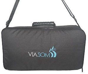 Capa Viasom Microfone Luxo Premium Preta C144l