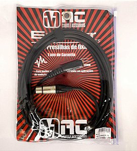 Cabo Xlr Femea + P2 Femea Extensor Mac 4.5mts Ex15xb