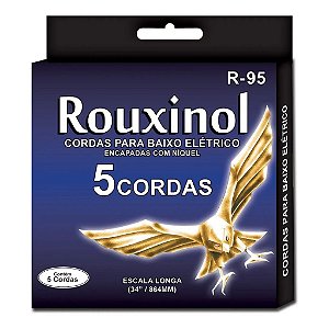 Encordoamento para Contrabaixo 5 Cordas 0.43" Rouxinol R-95