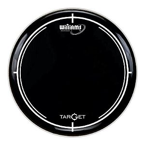 Pele Williams Target WB2 Black 10¨ Filme Duplo Preta com óleo WB2-M188-10