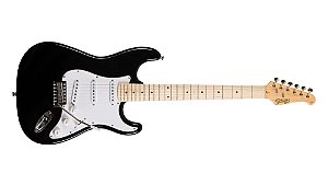 Guitarra Seizi Vintage Shinobi Sss - Black Maple