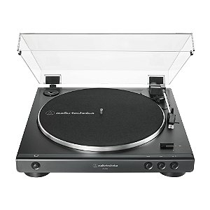 Toca Discos De Vinil At-LP60X-Bk-C