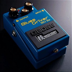 Pedal De Efeito Boss  Blues Driver Bd 2w Waza Craft Para Guitarra