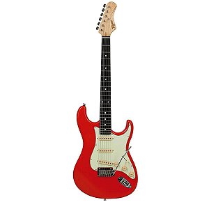 Guitarra elétrica Tagima - EA Pro 3 FR DF MG, Fiesta Red