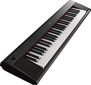 Teclado Yamaha  NP12  61 teclas preto