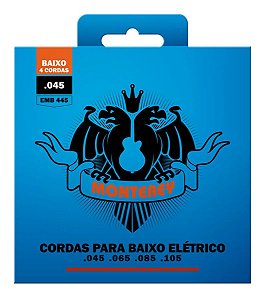 Encordoamento Contrabaixo Monterey 4 Cordas Emb445 0.045