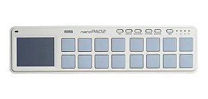 Controlador Korg USB MIDI Nanopad2 WH Branco