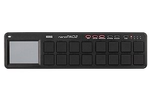 Controlador Korg USB MIDI Nanopad2 BK Preto