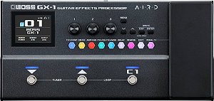Pedaleira Boss GX-1 Multi-Efeitos Guitarra