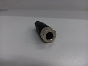 Conector M12 8 Pinos Fêmea Reto