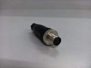 Conector M12 8 Pinos Macho Reto