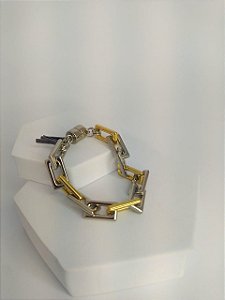 Pulseira Elos Retangulares