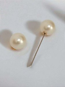 Broche Alfinete com Esferas Peroladas
