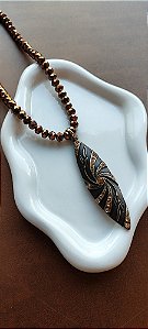 Colar Boho Cravejado