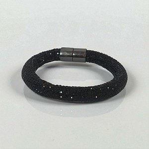 Bracelete Cravejado Preto