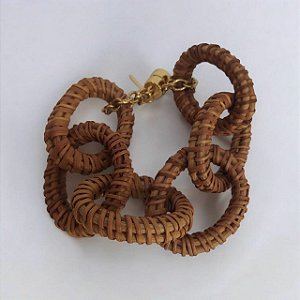 Bracelete Elos com Fecho de Imã