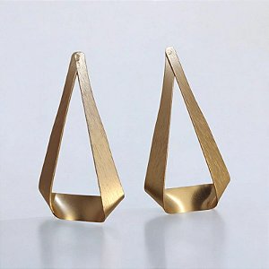 Brinco Dourado Fosco
