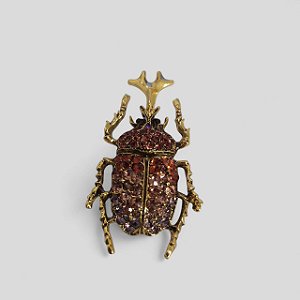 Broche Inseto Cravejado