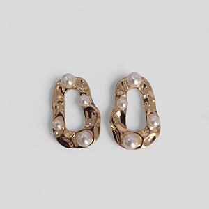 Brinco Orgânico com Pérolas