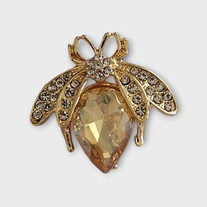 Broche Pedra Laranja